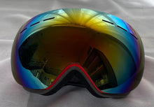 Load image into Gallery viewer, Spherical Ski Goggles Anti Fog Colorful (MultiChrome Smokey Black Pink Red Blue Mirrored)
